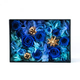 プリザーブドフラワーボックス オリジナル-リッチブルー