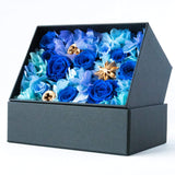 プリザーブドフラワーボックス オリジナル-リッチブルー