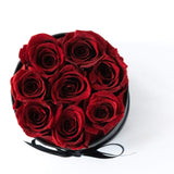 ボックスブーケ-ブラッドレッド