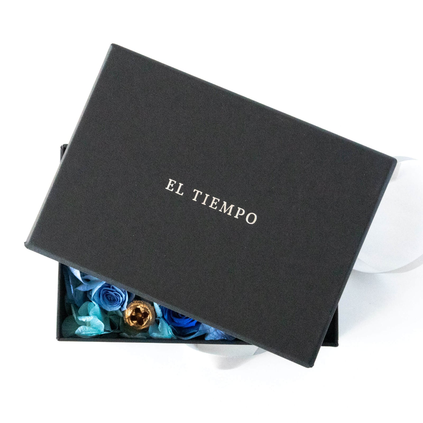 プリザーブドフラワーボックス オリジナル-リッチブルー – EL TIEMPO